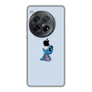 Чехол с принтом Стич на Xiaomi Redmi K80 Pro (Stitch apple)