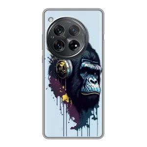 Чохол з Мавпами Xiaomi Redmi K80 - (AlphaPrint) (Горила в навушниках)