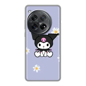 Чехол с кроликом Куроми на Xiaomi Redmi K80 (Куроми в цветах)