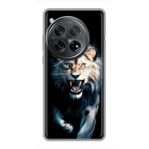 Чохол з картинкою 'Хижаки' для Xiaomi Redmi K80 (Лев у темряві)