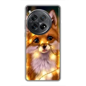 Чохли з картинкою Лисичка для Xiaomi Redmi K80 (VPrint) (Лисичка в гірляндах)