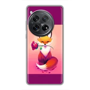 Чохли з картинкою Лисичка для Xiaomi Redmi K80 (VPrint) (Лиса з трояндою)