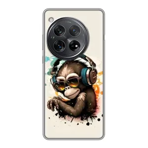 Чохол з Мавпами Xiaomi Redmi K80 - (AlphaPrint) (Макака в навушниках)