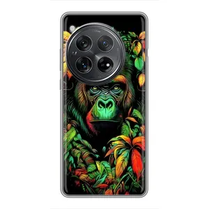 Чохол з Мавпами Xiaomi Redmi K80 - (AlphaPrint) (Мавпа в квітах)