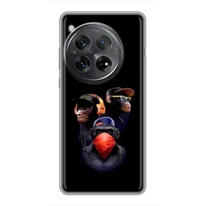 Чохол з Мавпами Xiaomi Redmi K80 - (AlphaPrint) (Три мавпи)