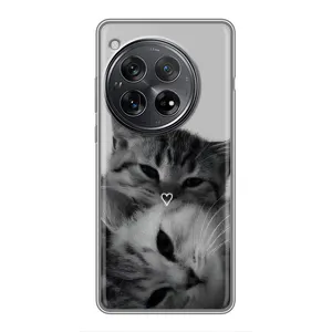 Чехол с рисунком кот на Xiaomi Redmi K80 (Пара котов)