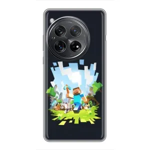 Чохол Майнкрафт на Xiaomi Redmi K80 (AlphaPrint) Minecraft (персонажі Minecraft)