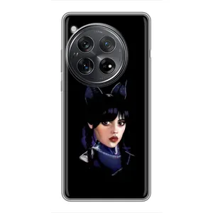 Чехлы Венсдей на Xiaomi Redmi K80 Уэнсдей (AlphaPrint) (серьезная Уэнздей)