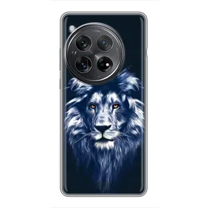 Чохол з картинкою ЛЕВ для Xiaomi Redmi K80 (VPrint) (Синій Лев)