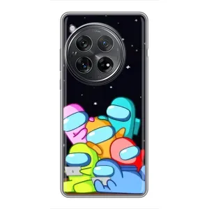 Чехол Амонг Ас для Xiaomi Redmi K80 (AlphaPrint) (Скины в космосе)
