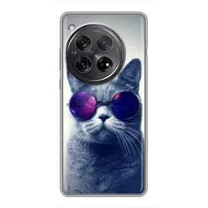 Чехол с принтом для Xiaomi Redmi K80 (AlphaPrint) Модные коты (Стильный кот)