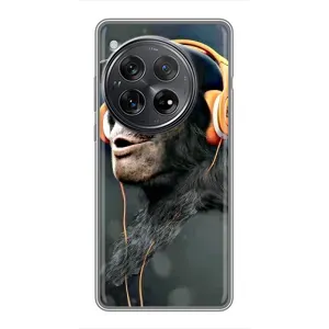 Чохол з Мавпами Xiaomi Redmi K80 - (AlphaPrint) (В навушниках)