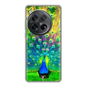 Чохол з пташками на Xiaomi Redmi K80 (VPrint) (Яскравий Павлин)