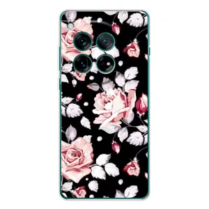 Чехлы с Цветами для Xiaomi Redmi K90 Pro Max (VPrint) (Цветочки на черном)