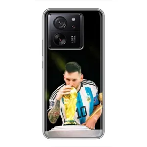 Чехлы для Xiaomi Redmi K90 (Leo чемпион) (AlphaPrint) (Кубок Месси)