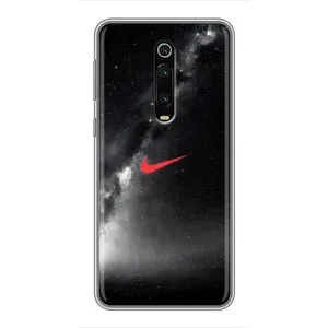 Чехол для Xiaomi Mi 9T Pro - с принтом Найк (AlphaPrint) (Найк красный)