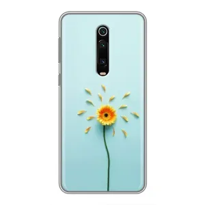 Чехлы с Цветами для Xiaomi Mi 9T Pro (VPrint) (Желтый цветок)