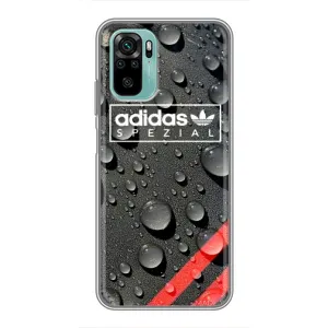 Чехлы Адидас для Xiaomi Redmi Note 10 5G (AlphaPrint) (Адидас принт)