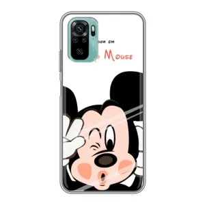 Міккі Маус чохол для Xiaomi Redmi Note 10 5G (AlphaPrint - Мультяшні) (Маус Міккі)