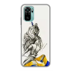 Чехлы Доброго вечора, ми за України для Сяоми Редми Ноут 10 5G (AlphaPrint) (Победа)