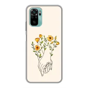 Чехлы для любимой на Сяомі Рєдмі Нот 10 5G (VPrint) (Руки любві)