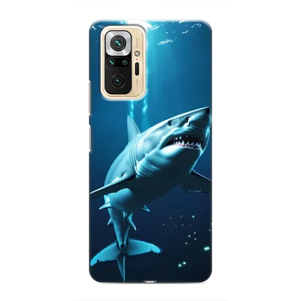 Чохол з принтом «Акула під водою» для Xiaomi Redmi Note 10 Pro Чохол з принтом «Акула під водою» для Xiaomi Redmi Note 10 Pro