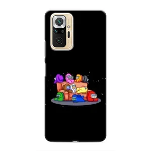 Чехол Амонг Ас для Xiaomi Redmi Note 10 Pro (AlphaPrint) (Амонг-ас)
