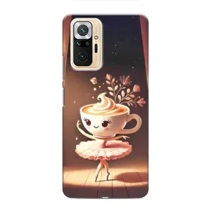 Чохол з мемом Тралалело тралала на Xiaomi Redmi Note 10 Pro (Балерина капучина)