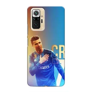 Чехол Криштиану Роналду для Xiaomi Redmi Note 10 Pro (AlphaPrint)