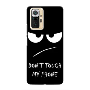 Чохол з принтом «Dont Touch» для Xiaomi Redmi Note 10 Pro
