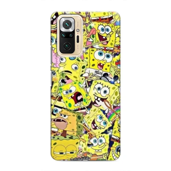 Чохол з принтом «Емоції Спан Боба» для Xiaomi Redmi Note 10 Pro Чохол з принтом «Емоції Спан Боба» для Xiaomi Redmi Note 10 Pro