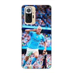 Чохли з футболістом Ерлінг Холанд для Xiaomi Redmi Note 10 Pro (AlphaPrint) (фанати Холанда)