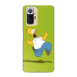 Чjхол з Сімпсонами для Xiaomi Redmi Note 10 Pro (VPrint) (Гомер Сімпсон)