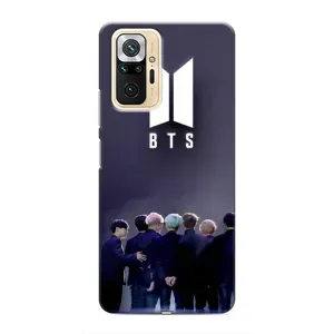 Чохол з принтом «Група BTS» для Xiaomi Redmi Note 10 Pro