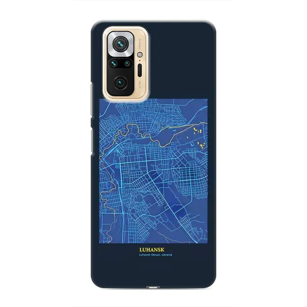 Чохол з принтом «Луганськ» для Xiaomi Redmi Note 10 Pro