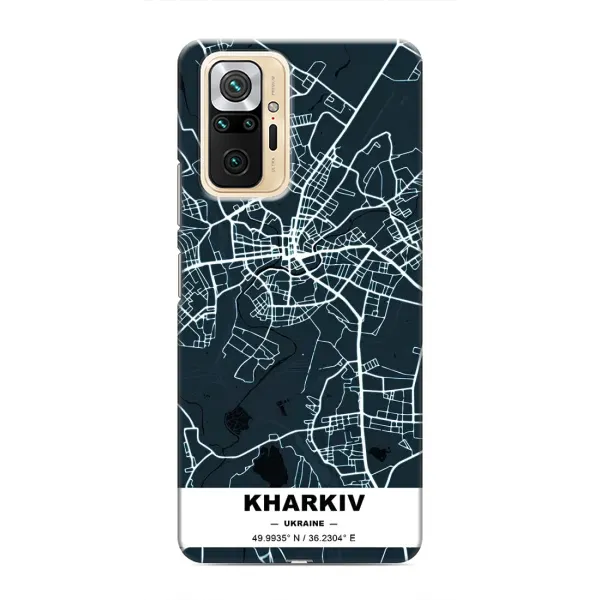 Чохол з принтом «Харків» для Xiaomi Redmi Note 10 Pro