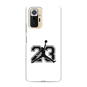 Чехлы для Xiaomi Redmi Note 10 Pro - с картинкой JORDAN (AlphaPrint) (Jordan 23)