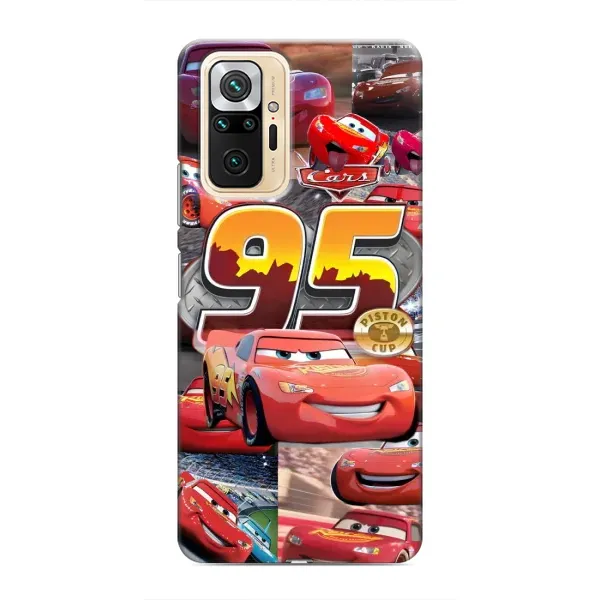 Чохол з принтом «Колаж Блискавка Маквін» для Xiaomi Redmi Note 10 Pro