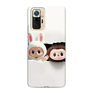 Чехол с принтом «Лабубу» для Xiaomi Redmi Note 10 Pro