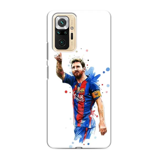 Чохол з принтом «Лео Мессі» для Xiaomi Redmi Note 10 Pro