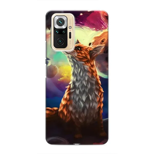 Чехол с принтом «Лисица в космосе» для Xiaomi Redmi Note 10 Pro Чехол с принтом «Лисица в космосе» для Xiaomi Redmi Note 10 Pro