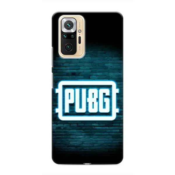 Чохол з принтом «Лого PUBG» для Xiaomi Redmi Note 10 Pro