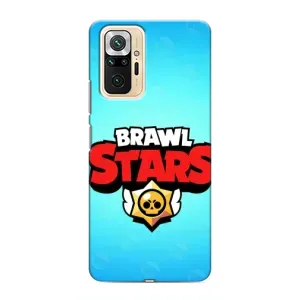 Чехлы Brawl Stars для Xiaomi Redmi Note 10 Pro (AlphaPrint)