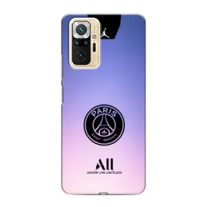Чохли PSG для Xiaomi Redmi Note 10 Pro (AlphaPrint) (лого PSG)