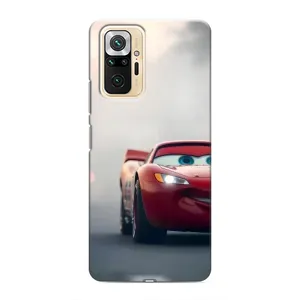 Силіконовий чохол Маквін для Xiaomi Redmi Note 10 Pro (Швидкісний Маквін)