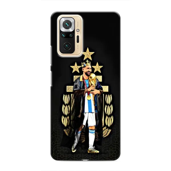 Чохол з принтом «Мессі Король» для Xiaomi Redmi Note 10 Pro Чохол з принтом «Мессі Король» для Xiaomi Redmi Note 10 Pro