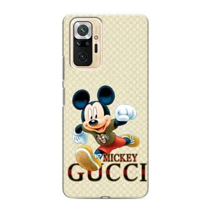 Чехол Disney Mouse Xiaomi Redmi Note 10 Pro (PREMIUMPrint) (Mikki Gucci)