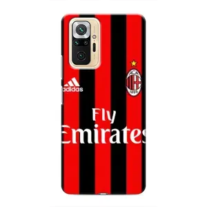 Чохли для Xiaomi Redmi Note 10 Pro (VPrint) - Футбольні клуби (Milan)