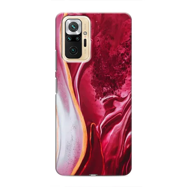 Чохол з принтом «Мрамор червоний» для Xiaomi Redmi Note 10 Pro Чохол з принтом «Мрамор червоний» для Xiaomi Redmi Note 10 Pro