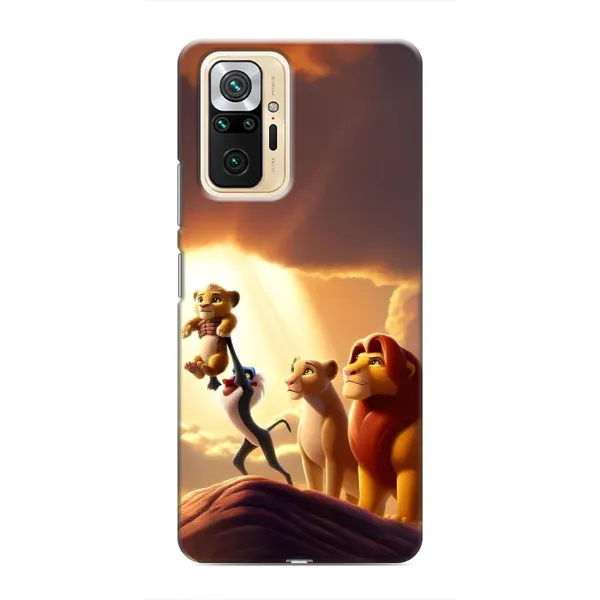 Чохол з принтом «Сімба на презентації» для Xiaomi Redmi Note 10 Pro